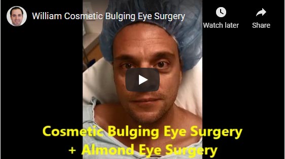 William Cosmetic Bulging Eye Surgery